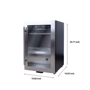 Prezzo competitivo piccolo mini frigorifero per carne a secco per uso domestico