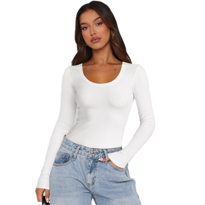 Women Yoga Top Premium <b>Long</b> <b>Sleeve</b> <b>Crop</b> Fitness Activewear Workout Sports Top Breathable Fabric Moisture Wicking Yoga Top - Product Image 1