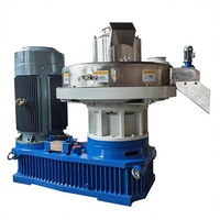 Machine à granulés de bois 30 kW, moteur haute puissance, broyeur intégré, haute productivité, OEM CE pour grande usine de traitement des déchets boisés