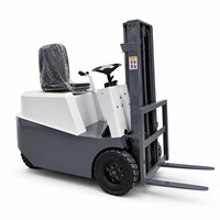 Chariot élévateur électrique à trois roues fiable avec moteur à courant alternatif, batterie sans entretien, prix usine, certifié CE, à vendre