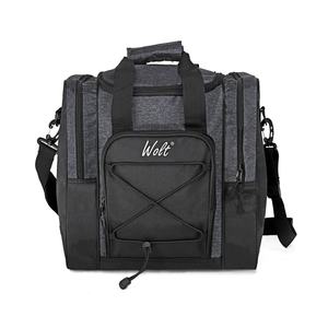 Sac de transport Brunswick à deux poches, rembourré, pour boule de bowling, pouvant contenir des chaussures de bowling et des accessoires pour une seule boule - Product Image 5