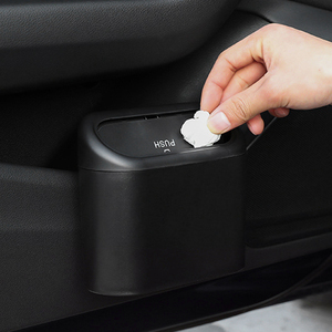 Cửa xe Thùng rác có thể tự động phục hồi Thùng rác có thể không thấm nước hộp lưu trữ thùng rác di động có thể phụ kiện nội thất xe hơi - Product Image 3