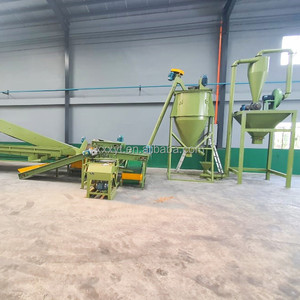 Chất thải lốp tái chế cao su bột máy với lốp cao su hạt bụi mài thiết bị và lốp sợi tách hệ thống - Product Image 3