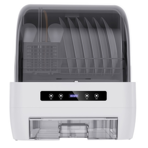 Lave-vaisselle de bureau électrique automatique avec réservoir d'eau intégré, contrôle tactile, 4L, méthode de séchage par ventilateur PTC, grande capacité - Product Image 1