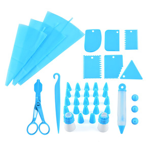 Kit de 85 Piezas para Decoración de Pasteles, Boquillas, Puntas para Glaseado, Soporte Giratorio para <span class=keywords><strong>Fondant</strong></span>, Herramientas para Decorar Postres y Pasteles - Product Image 3