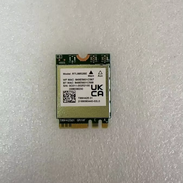 RTL8852BE WiFi 6E Module Dual Band 1201Mbps Bluetooth 5.2 M.2 2230 Wireless LAN Card