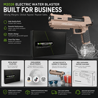 Pistolet à eau électrique à tir continu, nouveau modèle M2026, grande capacité, jouet pour les vendeurs TikTok et Shopify