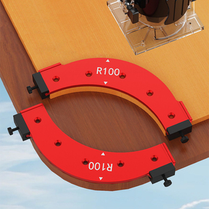 大弧修边机切割圆角模板内外角板半径R100-300圆弧角定位圆角夹具 - Product Image 4