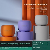 Retro Player TWS Voice Broadcast Outdoor Waterproof untuk Speaker Mini 5.0 Plastik PC dengan Slot Kartu