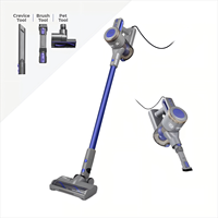 2025 Intelligent Cord Stick Aspirateur à main avec outil de brosse pour le nettoyage de la voiture et de l'hôtel