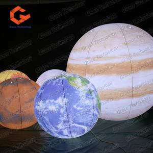 Ballon de planète gonflable éducatif Système solaire Soleil Terre <span class=keywords><strong>Jupiter</strong></span> Mars Saturne Neuf Ballons de planète Accessoires d'enseignement - Product Image 6