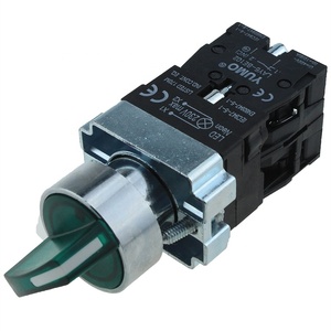 مفتاح معدني USYUMO LAY5 مع مصباح، ثنائي الوضع، يثبت في مكانه، مقبض قياسي، زر توريد مباشر - Product Image 4