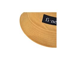 Chapeau Bob Unisexe en Corduroy Polyester avec Étiquette Tissée Personnalisée pour Promotion de Marques et Vente en Gros