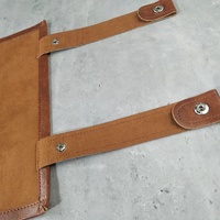 Nouveau design de luxe, plateau à dés en cuir pour jeux de rôle Dungeons and Dragons DND, avec porte-dés à fermeture éclair