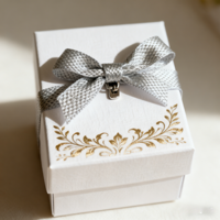 Boîtes d'expédition octogonales personnalisables pour coffrets cadeaux de bijoux, doublées de velours, avec ruban décoratif, logo personnalisé et papier doré à chaud