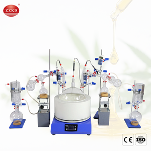 Equipo de Destilación de Vía Corta para Aceite Vegetal, Juego Completo de 2L, 5L, 10L y 20L, Precio de Fábrica - Product Image 6