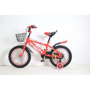 Vélo pour enfants à une vitesse avec roues d'apprentissage, frein à câble pour cadre en acier de 16/18/20 pouces, style personnalisé - Product Image 4