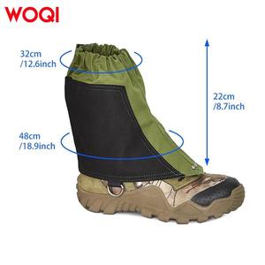 Guêtres de randonnée Woqi 42x55cm, imperméables, réglables, unisexes, équipement de plein air pour la randonnée, l'alpinisme et la chasse - Product Image 5