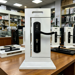 Expositor de Sobremesa Inteligente para Cerraduras de Puerta, Fabricado a Medida por Fábrica OEM ODM, Expositor de MDF para Cerraduras de Puerta para Tiendas de Ferretería - Product Image 3
