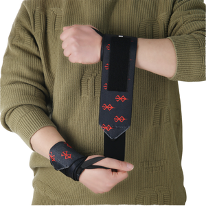 Custom Logo Anime Neoprene Breathable Weightlifting Wrist Support Straps Gym Lifting Brace Unisex - Product Image 1