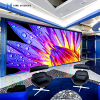 COB P0.9 600X337.5mm Dinding Video LED Mikro Kualitas Terbaik 16:9 4K 8K Layar LED Resolusi Tinggi untuk Home Cinema