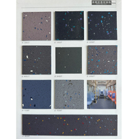 Revêtement de Sol Tapis Dalle PVC Vinyle Linoléum Émeri de Haute Qualité Taille Personnalisée pour Bus et Train