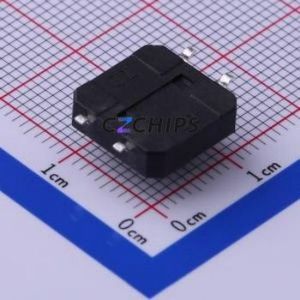 TS-1103S-B-E Tactile Switch SMD-4P,12x12mm Switch Single Pole Single Throw Round Button 1.6N Vertical Mount - Product Image 2