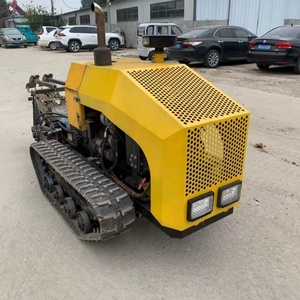 Wisdomox - Caja de Cambios para Zanjadora Montada en Tractor con Control Remoto, Máquina Multifuncional para Cavar Zanjas con Cadena, Excavadora Agrícola de Alta Gama, Color Amarillo - Product Image 6