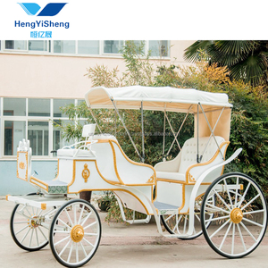 2025 Hot Electric Horse Powered Carriage Wedding Carruaje Fabricante Wedding Vehicle Wagon Carruaje eléctrico en stock para la venta - Product Image 3