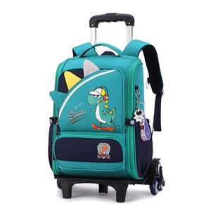 Hot Selling <b>Kids</b> Cartoon Trolley School Bags Primary Children Wheeled <b>Backpacks</b> 6 Wheels Boys Girls Students Trolley <b>Backpacks</b> - Product Image 1