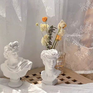 Tùy Chỉnh Bắc Âu Nghệ Thuật Nhựa Thủ Công Mỹ Nghệ Bình David Venus Đầu Điêu Khắc Cho Trang Trí Nhà Phòng Khách Phòng Ngủ Có Sẵn Nhiều - Product Image 1