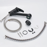 Robinet Mitigeur Extensible de Haute Qualité pour Évier de Cuisine, Camping-Car, Caravane, RV, Robinet Mural à Tige Extensible pour Salle de Bain