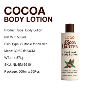 Loción Corporal Blanqueadora e Hidratante de Manteca de Cacao Orgánica de Marca Privada, con Extracto de Cacao, para Manos, Rostro y Cuerpo, para Todo Tipo de Piel, para Mujeres - Product Image 5