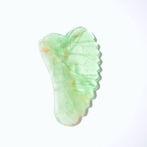 Amazon Offre Spéciale 100% pierre de fluorite verte <span class=keywords><strong>gua</strong></span> <span class=keywords><strong>sha</strong></span> rouleau de jade pour le visage et le <span class=keywords><strong>cou</strong></span> - Product Image 3