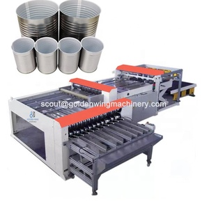 Machine de découpe automatique de tôles pour la production de boîtes de conserve rondes pour boissons et produits chimiques - Product Image 3
