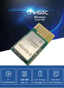 Ti CC2340 Bluetooth 5,3 Bajo costo Tamaño pequeño Internet de las cosas Solución suave y de hardware Módulo inalámbrico RF CANSEC