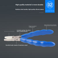 Kit d'outils professionnels pour la réparation de lunettes avec pince, support de rangement, tournevis et pinces de réglage et de positionnement des verres, fabriqué en Chine