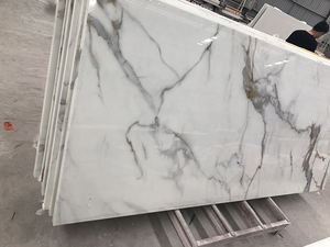 Hermosas Baldosas de Cerámica Blanca Nano Carrara Calacatta para Pisos y Cocinas de Hoteles, Apartamentos y Villas - Impermeables y Duraderas - Product Image 4