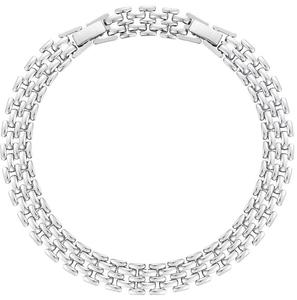 Chaîne <span class=keywords><strong>de</strong></span> <span class=keywords><strong>cheville</strong></span> double maille cubaine plaquée <span class=keywords><strong>or</strong></span> 14K, style hip-hop, polyvalente pour la plage, chaîne à maillons larges - Product Image 6