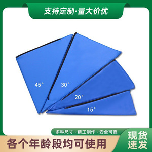 Wedge Shape Backrest <b>Cushion</b> 45 Degree Ergonomic Support For Posture Correction And Rehabilitation Use - Product Image 4