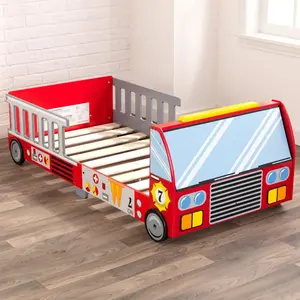 Camión de bomberos para niños, cama para niños, camas para adolescentes, cuna para bebés, muebles para niños, muebles para niños - Product Image 3