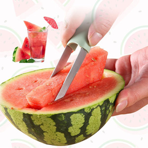 New Arrival Hot Sale Melon Scoop <b>Fruit</b> Scooper <b>Tool</b> 3 in 1 Watermelon Cutter Slicer - Product Image 5