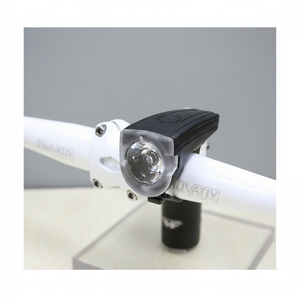 Lumière avant de vélo/lampe de vélo en silicone USB StVZO 25 LUX blanc led Rechargeable/lampe de vélo/lampe de vélo/indicateur de batterie faible/ru - Product Image 1