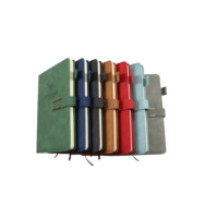 Panners et cahiers organisateur reliure à anneaux business budget planificateur couverture matériel bloc-notes papier cadeau personnalisé 2024 A5 cuir PU