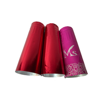 Capsules de papier d'aluminium de Champagne pour le vin mousseux et les bouchons de rétrécissement de bouteille de vodka