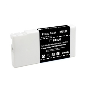 ตลับหมึก Supercolor 200 มล./ชิ้น รุ่น T43U1-T43U6 ใช้ได้กับเครื่องพิมพ์ EPSON Surelab SL-D800 D800 พร้อมหมึก Dye Ink - Product Image 3
