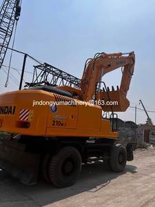 Excavadora HYUNDAI 210w-7 de 21 toneladas, 90% nueva, original coreana con EPA y CE, excavadora agrícola usada barata para excavación - Product Image 6