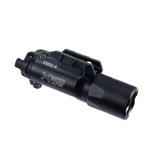 Lampe torche tactique X300U, batterie Cr123a, lumière LED, utilisation en extérieur, utilisation sur casque, étanche, alliage d'aluminium, haute luminosité - Product Image 5