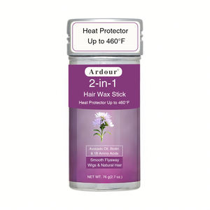 Créez votre cire coiffante bio à base d'eau et de biotine pour cheveux roux, à tenue forte, protection thermique et texturisante, sous votre marque privée. - Product Image 1