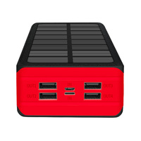 Produit le plus vendu 2025 : Powerbank solaire extérieur 50000 mAh, Power Bank solaire sans fil 100000 mAh, éclairage de camping
